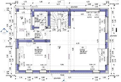 Investitie ! Proiect in executie ! Casa 110 mp utili, teren 460 mp, Dezmir ! - 3