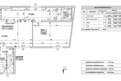 Piata Romana - Dorobanti Vila  P+1+M - SUP 240 mp - pret 2400 euro - 9