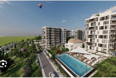 Apartament cu 2 camere, mobilat în Exterior Vest