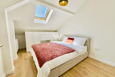 Penthouse 5 camere, 3 băi, mobilat complet, orientare SUD - întabulat - 12