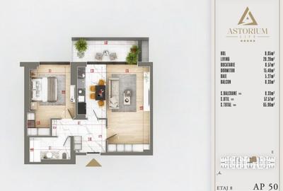 Apartament 2 Camere în Ansamblu Rezidențial Nou | Finisaje de Lux | Comision 0% - 3