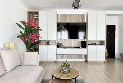 Apartament cu 2 camere semidecomandat, mobilat în Dumbrăvița