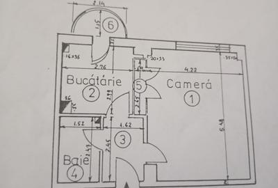 GARSONIERA PANDURI / IMOBIL 1992 / METROU - 1