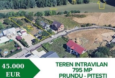 Teren Construcții intravilan de 795 mp, în Est