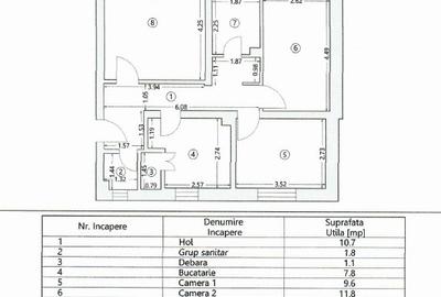 Apartament 3 camere decomandat, Cazino, Catedrala, Piata Ovidiu, - 16