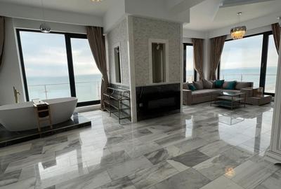 Penthouse mobilat lux , vedere frontală la mare - 16