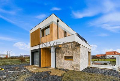 Casa individuala nZEB cu piscina, 501 mp teren, 160mp utili, Sanicoara - 2