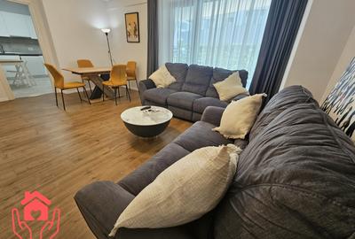 Baneasa Shopping City- 4 camere mobilate, imobil 2019, terasa&curte, 2 parcari! - 1