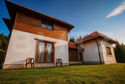 Afacere la cheie pensiune complet utilata si mobilata,energie verde, natura pura - 1