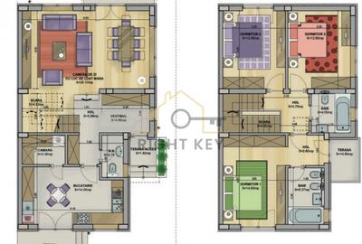 Oportunitate!Duplex 4 cam, 125mp, asfalt, toate utilitățile!Comision0% - 20