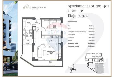 Apartament 2 camere ultracentral cu vedere spre Tâmpa I Elegant House - 8