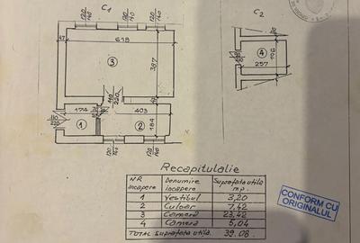 Garsoniera renovata in vila-centrala termica-Zona Armeneasca - 13