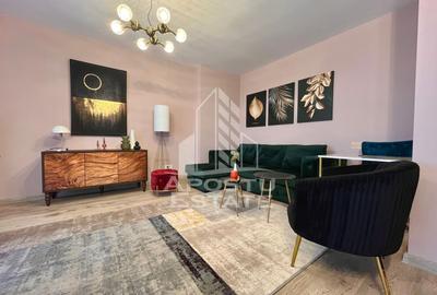 Apartament cu 2 camere semidecomandat, mobilat în Aradului