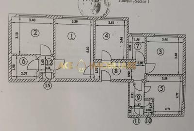 4 Camere de inchiriat | 1 Mai | Metrou | Nemobilat - 8
