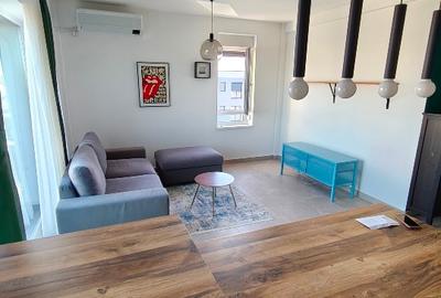 Apartament modern 1 dormitor, 52 mp, open‑space, complet mobilat - 1