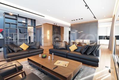 Penthouse cu 5 camere decomandat, mobilat în Băneasa