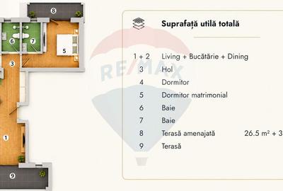 Apartament parter cu 3 camere, curte proprie in inima padurii - Sinaia - 4