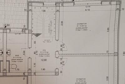 3 CAMERE, DESPARTIT PRIN C.T , SUPRAFATA GENEROASA - 8