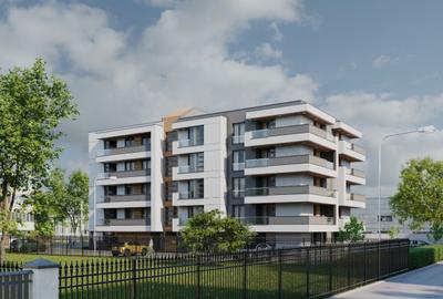 Apartament cu 2 camere decomandat în Popești-Leordeni