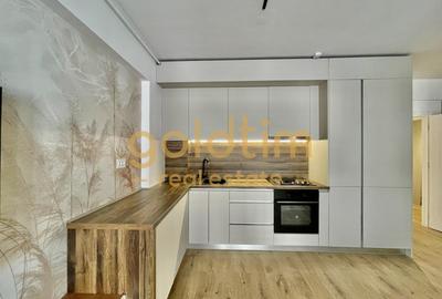 Apartament cu 2 camere semidecomandat, mobilat în Pipera