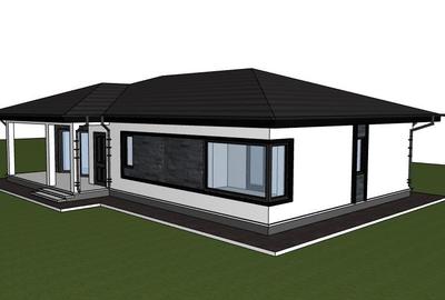 Valea Lupului CASA PARTER 4cam sc=115mp TEREN 380mp toate utilitatile - 5