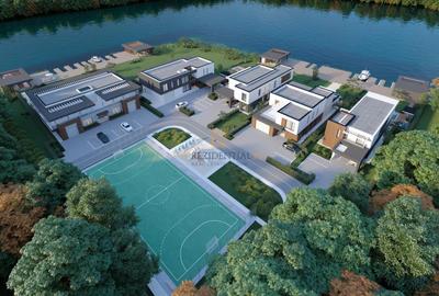 Vila exclusivista cu piscina si ponton pe malul Lacului Snagov - 8