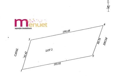 Teren 15000 mp, Delta Dunarii-Crisan,deschidere la Dunare 90ml - 1