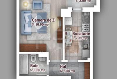 Garsoniera + Parcare | Yola 71 -Zona Pacii - 5