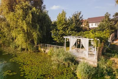 Casă Nouă de Lux pe Malul Lacului Corbeanca |Grădină 1.461 mp, Piscină și Ponton - 56