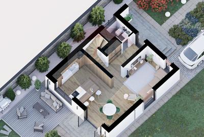 VILA JOY - Casa individuala noua, 4 camere, teren de 430 mp - 3