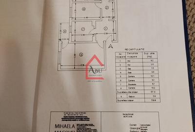 Apartament cu 3 camere decomandat, mobilat în Canta