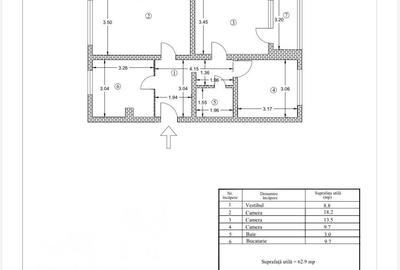 Vanzare Apartament 3 camere Decomandat Renovat Timisoara-Romancierilor - 9