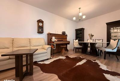 Apartament cu 3 camere, 68 mp, cu centrala termica, si aproape de metru.