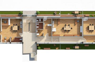 Spatiu birouri, 150mp, terasa, 2 parcari, zona Leroy Merlin - 3