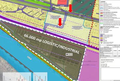 TEREN INDUSTRIAL/LOGISTIC SENDRENI - GALATI 66.000 mp - 1