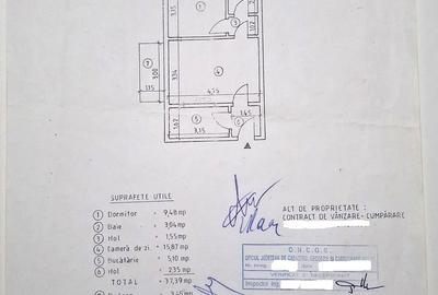 Apartament 2 camere mobilat si utilatloc parcare,spatiu depozitare in pod,Sc.5 - 15