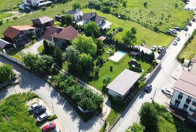 Pensiune si casa de locuit cu 3200 mp teren in Sibiu cartier Gusterita - 4
