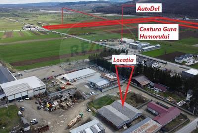 Hală industrială cu birouri si teren Gura Humorului - 7