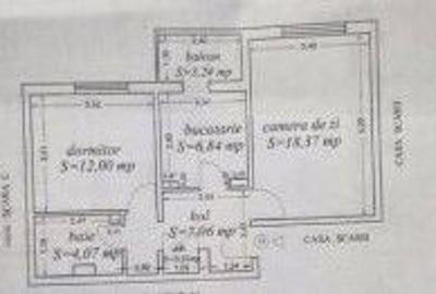 APARTAMENT 2 CAMERE DECOMANDAT ZONA TOMIS 3 - 7