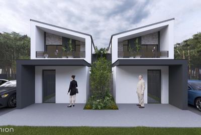 Duplex exclusivist 4 camere, 117 mp utili, 300 mp teren - Ghiroda - 2