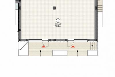 Spațiu comercial, 106.59 mp în Moșnița Nouă