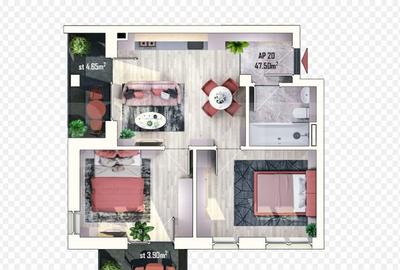Apartament 3 camere Apahida | Complex Estimo | Ideal pentru o familie - 6