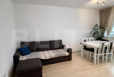Apartament cu 3 camere semidecomandat, mobilat în Mărăști