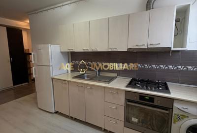 Apartament cu 2 camere semidecomandat, mobilat în Băneasa