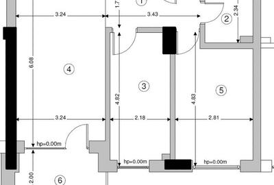 Apartament cu 2 camere în blocul Urbana - 4