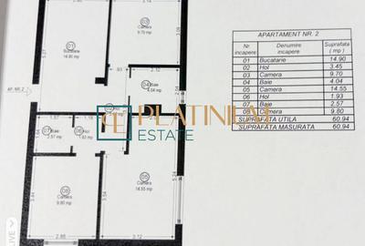 P4561 Apartament cu 3 camere DECOMANDAT, zona Calea Lipovei - 14