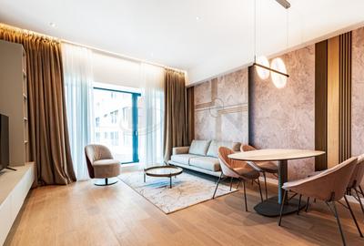 Apartament cu 3 camere semidecomandat, mobilat în Floreasca