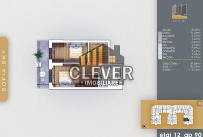 Apartament Duplex 3 camere - Finalizat, Pallady, 700m Metrou Teclu - 5