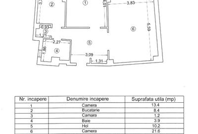 Ap 2 camere | Central | Decomandat | Mutare imediată | la 10 min de plajă | - 16
