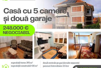 Casa cu 5 camere si 2 garaje in Caransebes - 1